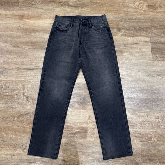 Men's FEAR OF GOD ESSENTIALS - Straight-Leg Jeans - Black Size 31 - Picture 3 of 8